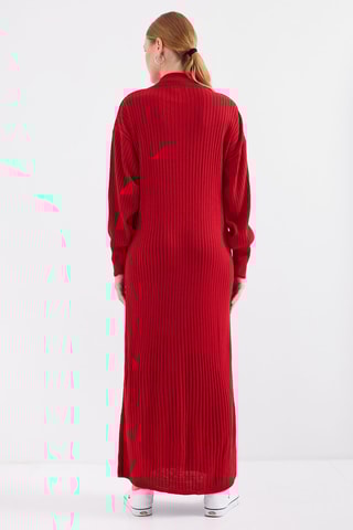 Trui-jurk - Rood