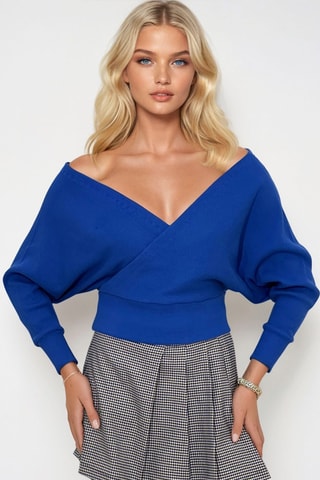 Crop top - Bleu roi