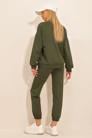 Sweater en Joggingbroek - Kaki