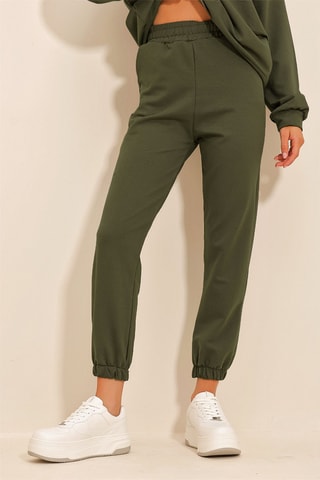 Sweater en Joggingbroek - Kaki