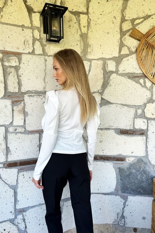 Top - Blanc