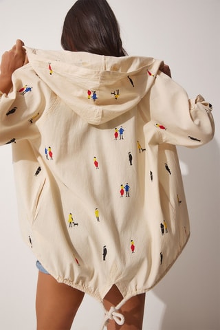 Parka met Capuchon - Beige