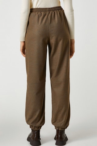 Broek Hoge Taille - Bruin