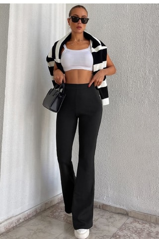 Legging Hoge Taille - Zwart