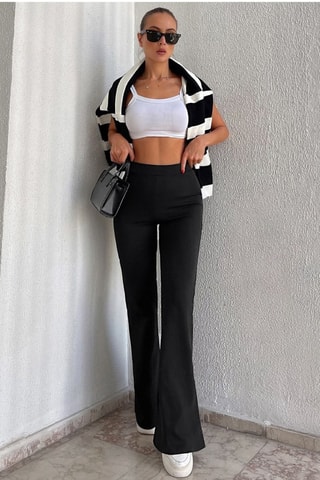 Legging Hoge Taille - Zwart