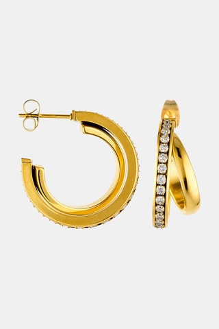 Meias argolas - Dourado