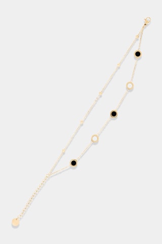 Pulseira dupla corrente Dourado