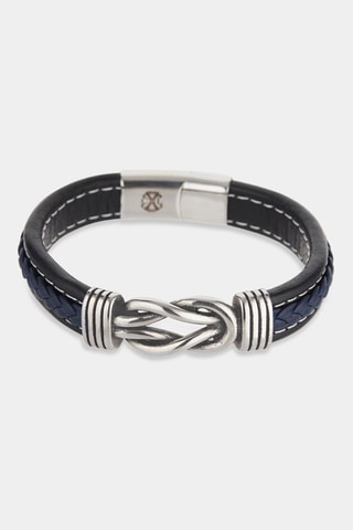 Pulseira Preto e prateado