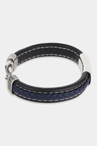 Pulseira Preto e prateado