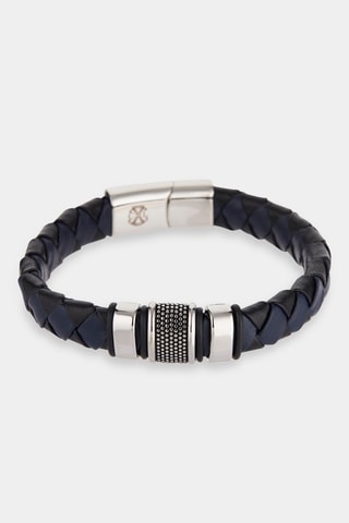 Pulseira Preto e prateado