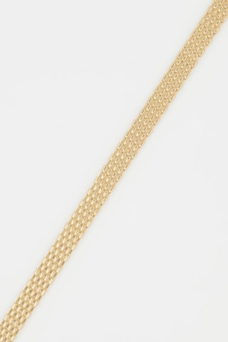 Pulseira corrente dupla Dourado