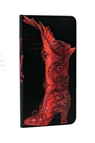 Gelinieerd Notitieboekje Sorceress Zwart en Rood - 9 x 18 cm