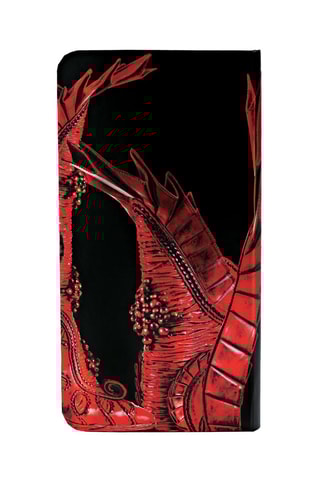 Gelinieerd Notitieboekje Sorceress Zwart en Rood - 9 x 18 cm