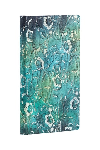 Gelinieerd Notitieboekje Kuro Turquoise en Groen - 9 x 18 cm