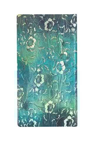 Gelinieerd Notitieboekje Kuro Turquoise en Groen - 9 x 18 cm