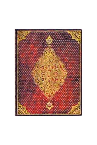 Gelinieerd Notitieboek Trèfle Doré - 144 pagina's Rood - 18 x 23 cm