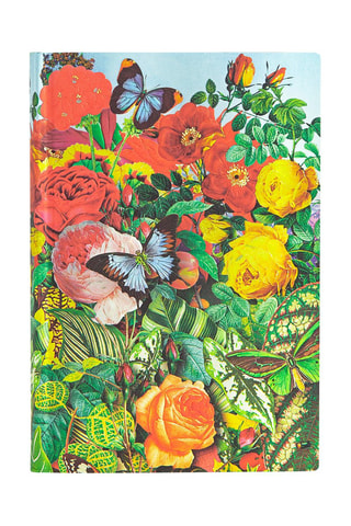 Notitieboek Jardin aux Papillons - 208 pagina's Meerkleurig - 9,5 x 14 cm