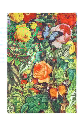 Notitieboek Jardin aux Papillons - 208 pagina's Meerkleurig - 9,5 x 14 cm