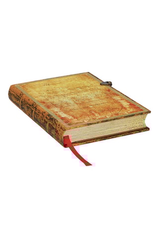 Notitieboek 150ème Anniversaire de la mort de Dumas - 240 pagina's - Geel - 13 x 18 cm