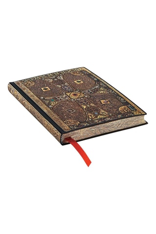 Notitieboek Lindau - 208 pagina's Bruin en Goudkleurig - 9,5 x 14 cm