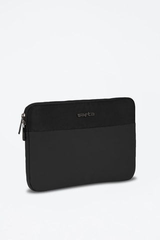 Laptophoes 11,6” - Donkergrijs en Zwart