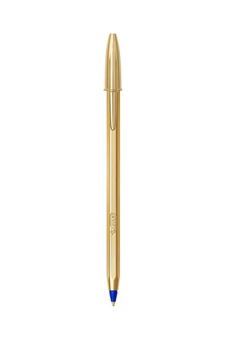 20 balpennen Cristal Shine- Blauwe Inkt