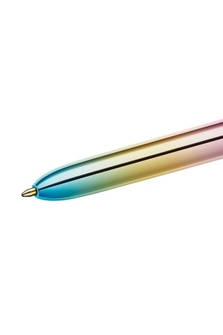 12 Balpennen met 4 kleuren- 4 Inktkleuren