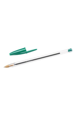 50 Balpennen Cristal - Groene Inkt