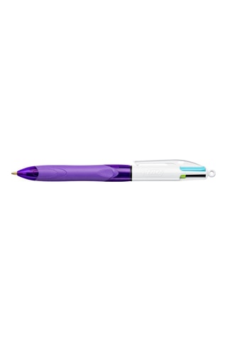12 Balpennen Grip Fash - 4 Inktkleuren
