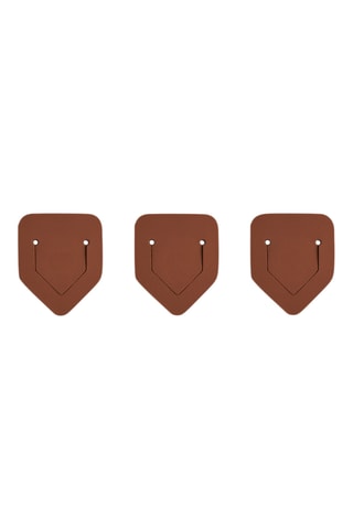 3 Leren Bladwijzers - Bruin