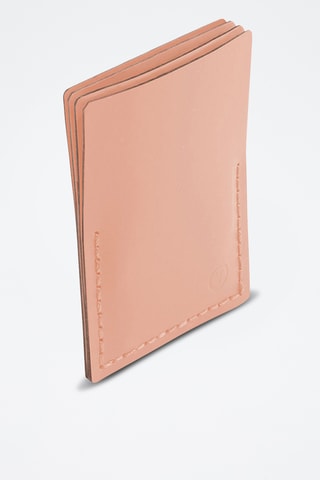 Leren Pasjeshouder - Roze