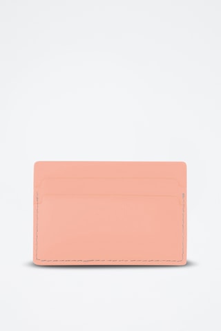 Leren Pasjeshouder - Roze
