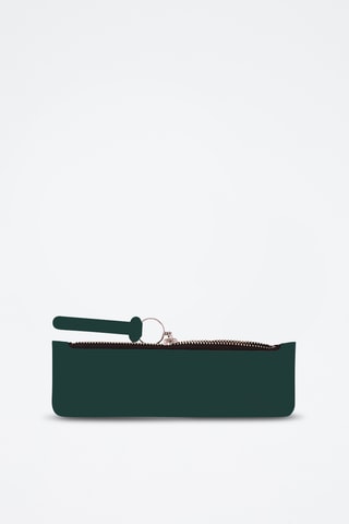 Leren Etui - Donkergroen