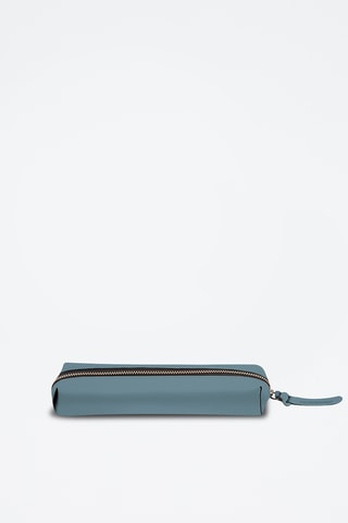 Leren Etui - Lichtblauw