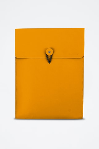 Leren Documententas - Oranje