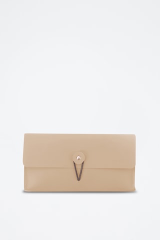 Leren Documentenhouder - Beige