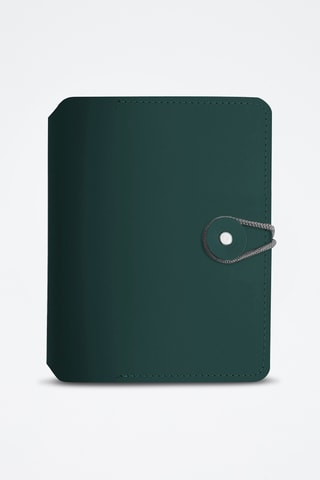 Gelinieerd Schrift - 80 Pagina's - Donkergroen 13 x 17 x 2,5 cm