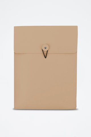 Leren Documententas - Beige