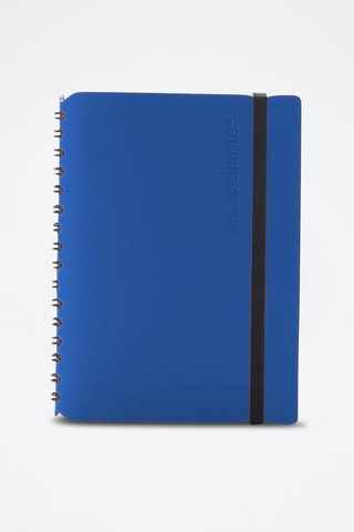 A5-Spiraalschrift - 80 Pagina's - Marineblauw