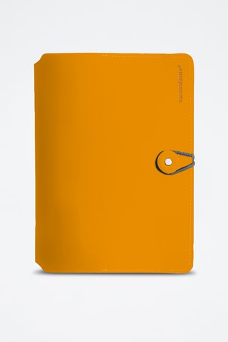 Gelinieerd Notitieboekje - 80 Pagina's - Oranje - 7 x 23 x 2,5 cm
