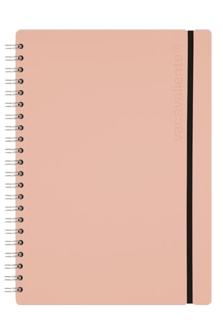 Spiraalschrift A4 - 80 Pagina's - Roze - 23 x 30,5 x 2,2 cm