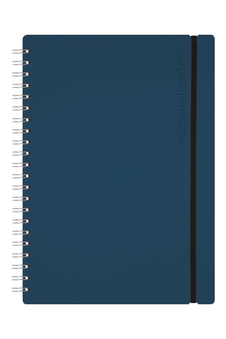 Spiraalschrift A4 - 80 Pagina's - Petrolblauw - 23 x 30,5 x 2,2 cm