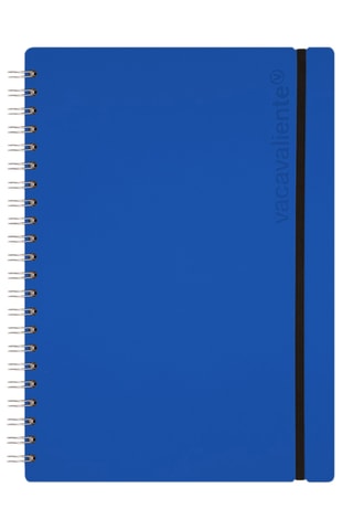 Spiraalschrift - 80 Pagina's - Koningsblauw - 23 x 30,5 x 2,2 cm