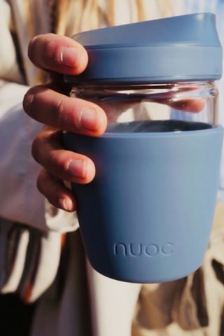 Borosilicaatglazen en Siliconen Reismok - 40 cl