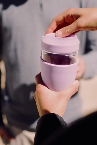 Borosilicaatglazen en Siliconen Reismok - 40 cl