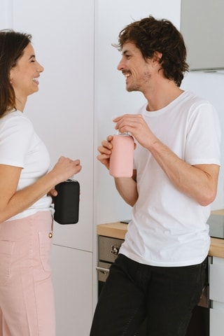 Borosilicaatglazen en Siliconen Fles - 50 cl