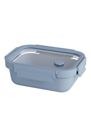 Borosilicaatglazen en Silicone Bewaarbakje - 64 cl