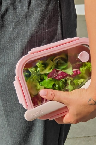 Borosilicaatglazen en Silicone Bewaarbakje - 64 cl