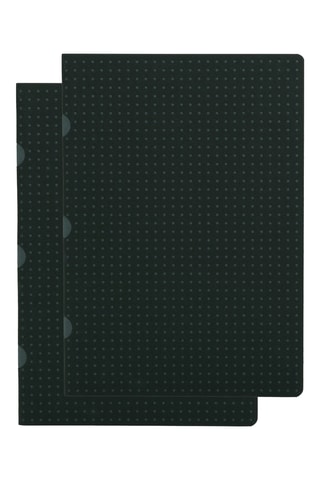 2 Lijntjesschriften - 80 Pagina's - Zwart - 14,8 x 21 cm