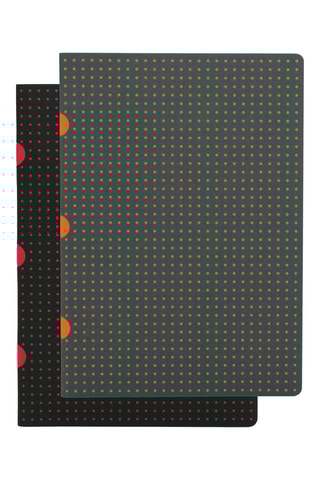 2 Lijntjesschriften - 80 Pagina's - Willekeurige Kleur - 14,8 x 21 cm